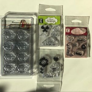 Spring & Always and Forever Clear Stamp Set (New)